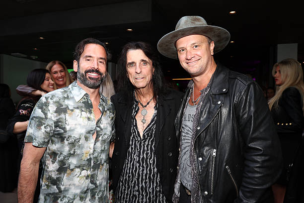 Kent Speakman with creative collaborators at an event