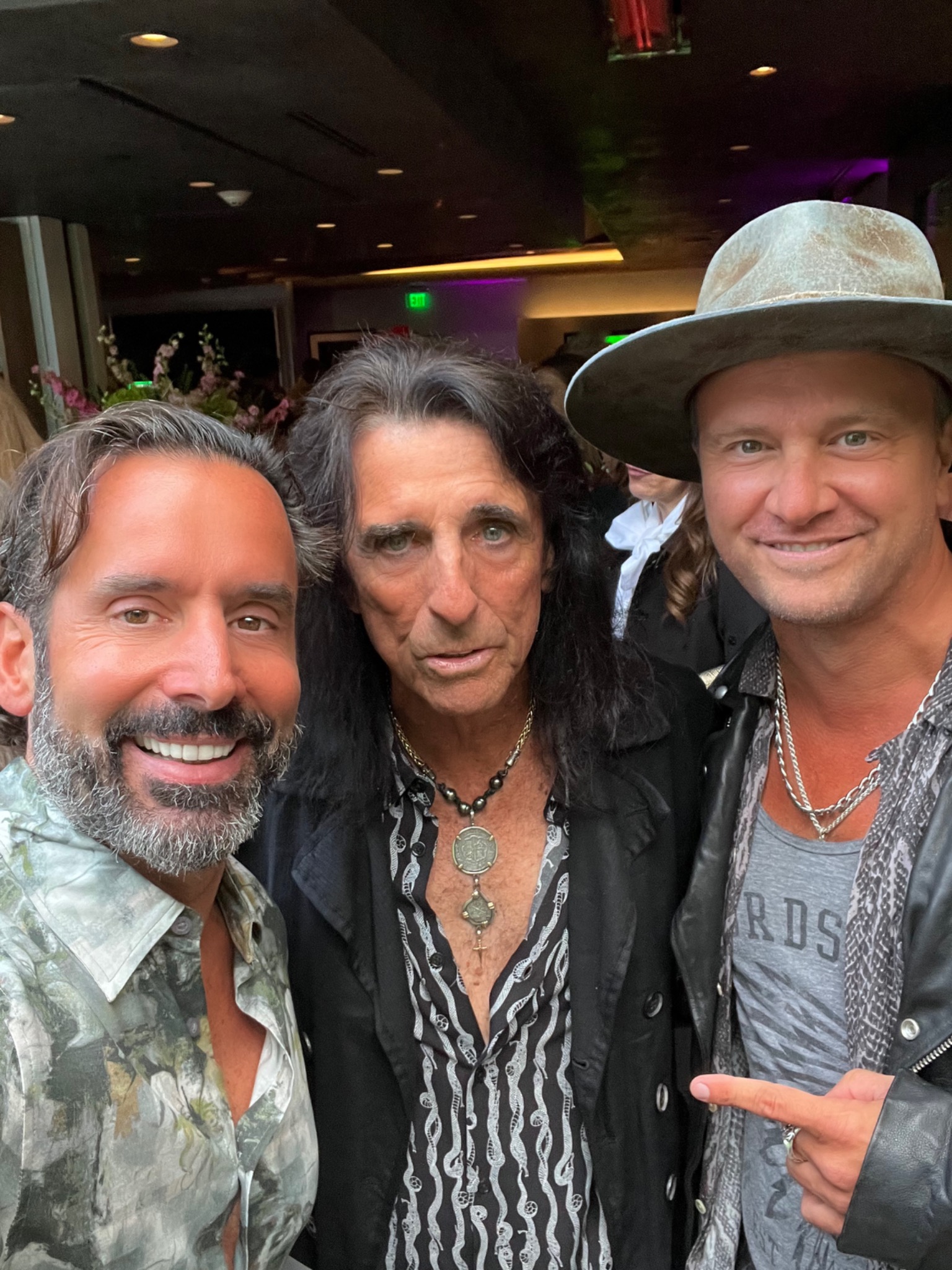 Kent Speakman with a creative collaborator